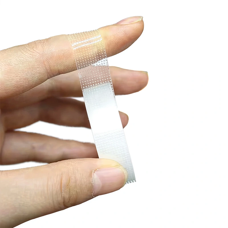 Textur von Silikonklebeband für Wimpernverlängerungen