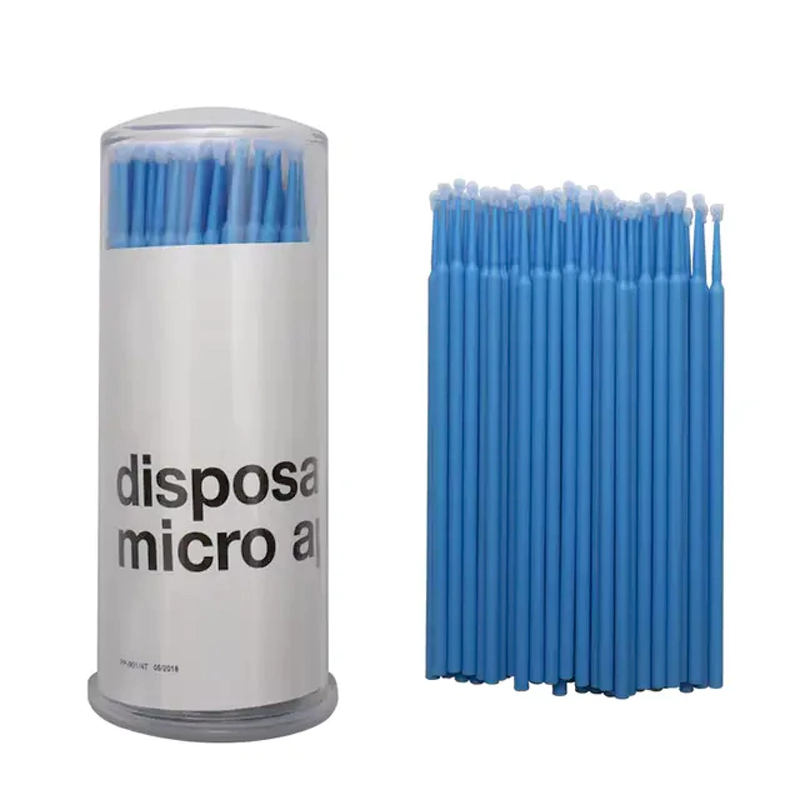 Mikrobürstchen für Lash & Brow Artists (100 Stk.) — Fusselfreie Einweg Microbrush Applicators für Wimpernverlängerung & Augenbrauen – Bild 4