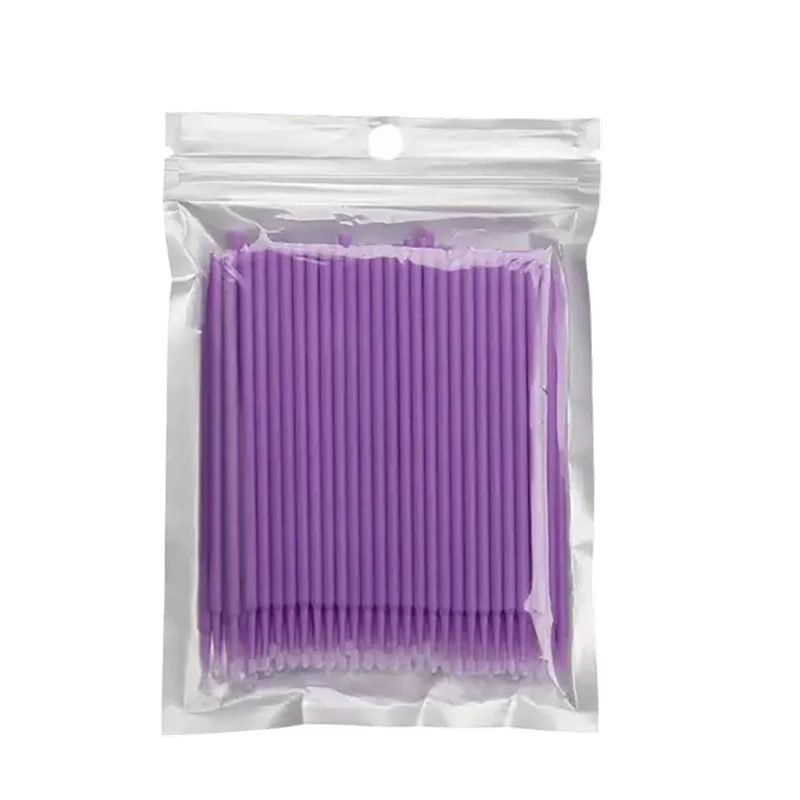 Mikrobürstchen für Lash & Brow Artists (100 Stk.) — Fusselfreie Einweg Microbrush Applicators für Wimpernverlängerung & Augenbrauen – Bild 6