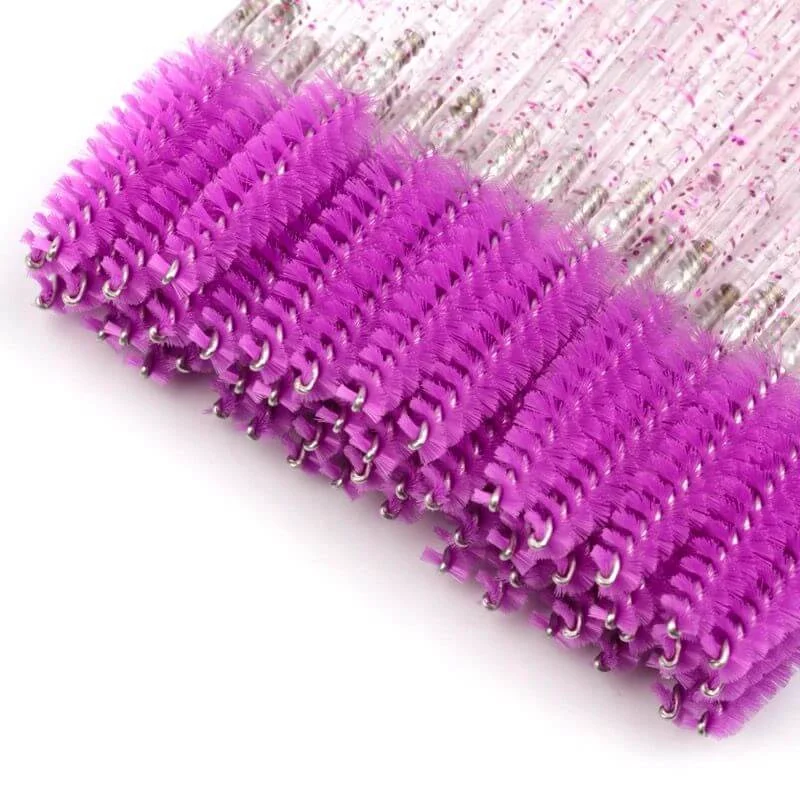 Glitter Nylon Wimpernbürstchen für Lash Artists – Bild 4