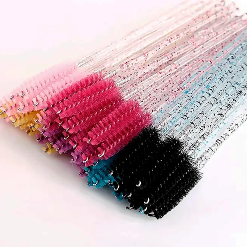 Glitter Nylon Wimpernbürstchen für Lash Artists