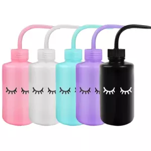 Wimpernspülflasche 250 ml mit Wimpern-Motiv | Lash Wash Bottle